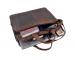 New  Mens Crazy Horse Leather Vintage shoulder Messenger bag Briefcase laptop bags